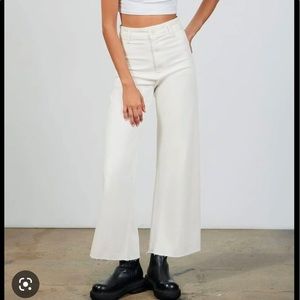 ZARA MARINE STRAIGHT JEAN WHITE